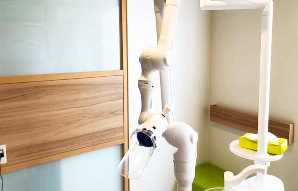 口腔外バキュームの画像